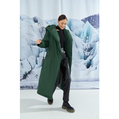 Зимнее пальто с капюшоном KYROCHKI-NA ВП1119 фото 5032