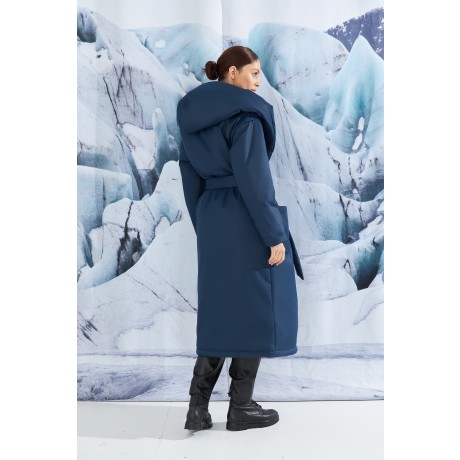 Зимнее пальто с капюшоном KYROCHKI-NA ВП1120 фото 5037