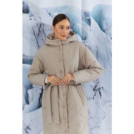 Зимнее стёганое пальто KYROCHKI-NA ВП1131 фото 5038