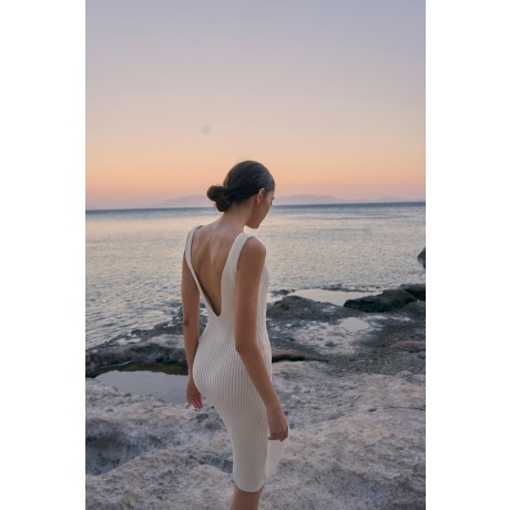 Платье KYROCHKI-NA из трикотажа с открытой спиной ПЛ3472 фото 5039
