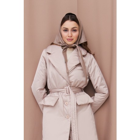 Стёганое пальто KYROCHKI-NA В923 фото 5030