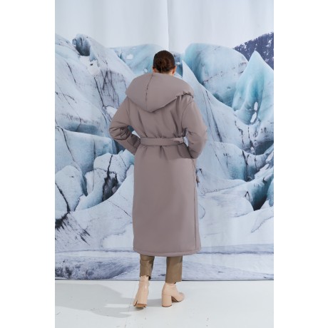 Зимнее пальто с капюшоном KYROCHKI-NA ВП1117 фото 5039