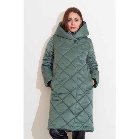 Зимнее стёганое пальто KYROCHKI-NA В1000 фото 5030