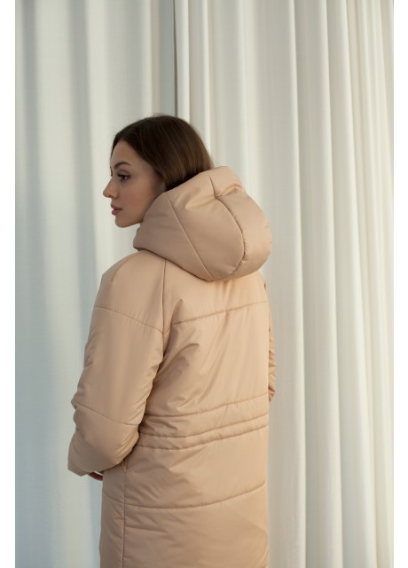 Зимняя стёганая куртка KYROCHKI-NA (Размер 44) В886-44 фото 10