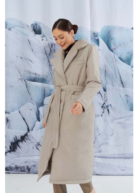 Зимнее стёганое пальто на пуговицах KYROCHKI-NA ВП1116 фото 10