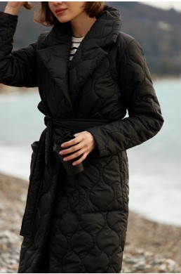 Стёганое пальто KYROCHKI-NA ВП1079 фото 20