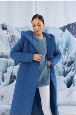 Зимнее стёганое пальто KYROCHKI-NA ВП1110 фото 20